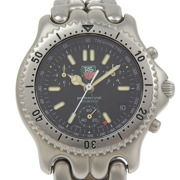 TAG HEUER Cell Series Watch Professional 200M S39.306 Stainless Steel Quartz ... - Picture 1 of 8